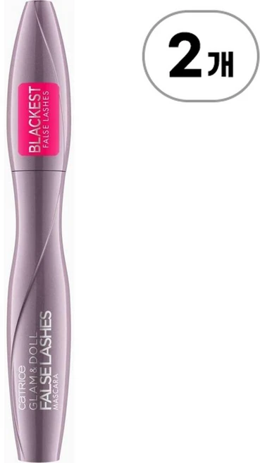 캐트리스 글램 앤 돌 폴스 래쉬 마스카라 010 CATRICE Glam & Doll False Lashes Mascara 010 1개, 2개 - 쿠팡