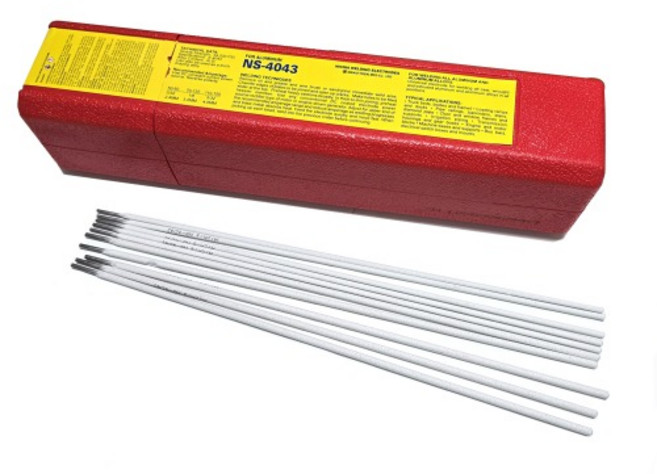 니치아 알루미늄 아크 용접봉 NS-4043 10개 묶음 2.6mm 3.2mm, 01_지름-2.6mm (10개)