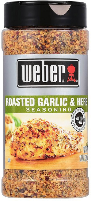 웨버 로스팅 마늘 허브 12 조미료, Roasted Garlic & Herb, 1개