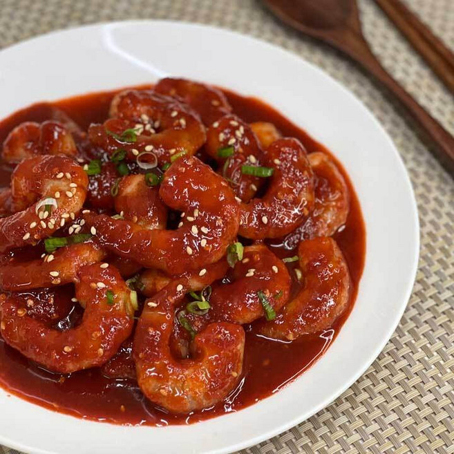 삼삼한 삼채 양념 깐 새우장500g, 1개, 500g