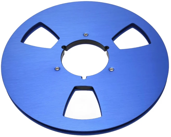 1/4 10.5인치 빈 테이프 릴 3홀 알루미늄 합금 범용 오프닝 머신 부품 사운드 파이오니어용, 03 Blue