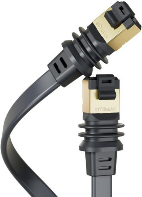 스타링크 3세대 플랫 케이블 32.8표준 접시 및 미니 스타링크와 호환되는 FT 이더넷 케이블 차폐 도어 통과 용이성 윈도우 방수 10M, 32.8FT(FLAT 10M), 1개