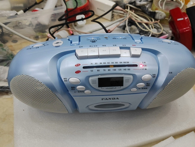 熊貓6608 語言複讀收錄機 (全新庫存機，功能正常，不含說明書), 標題內介紹, 如圖所示