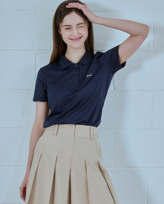 [신상]르까프 여성 클래식 PK 카라반팔티셔츠 4종컬러중 택1