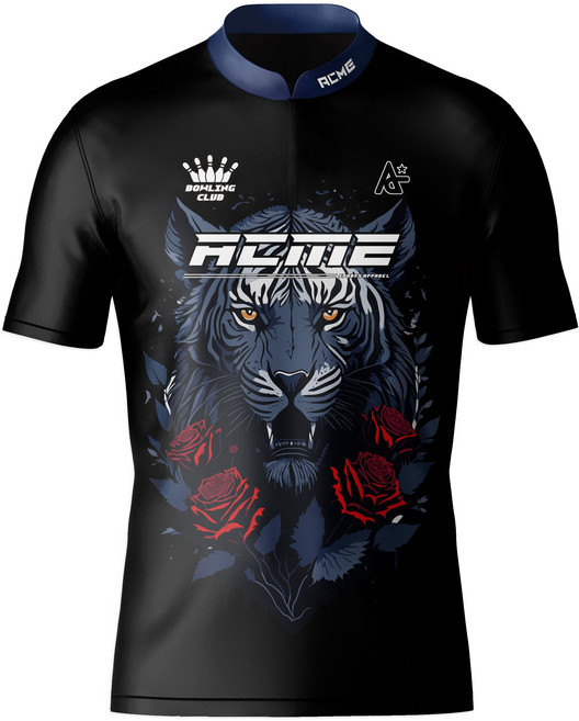 볼링티셔츠 집업티 CoCp01-호랑이 애크미 ACME 볼링연습티