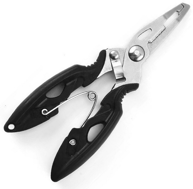 닷찌피싱 낚시 멀티 플라이어 곡자 펜치 가위 채비 정비, 멀티플라이어-블랙