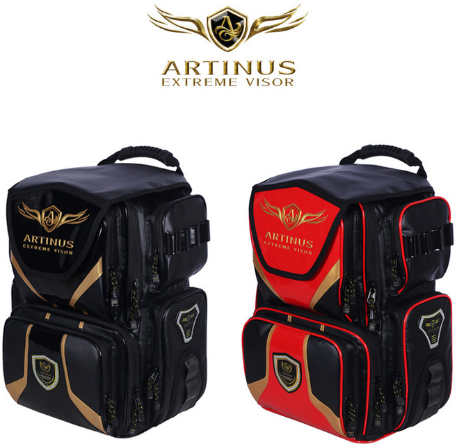 아티누스 하이앤드 백팩 AB-980 낚시 소품 가방 방수 아티누스 낚시수건드립니다, 블랙