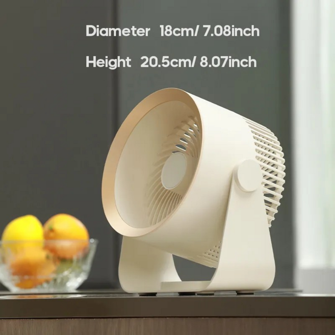 밸류킹 탁상용 휴대용 BLDC 저소음 무선 선풍기 써큘레이터 벽걸이 캠핑 4000mAh 대용량 배터리