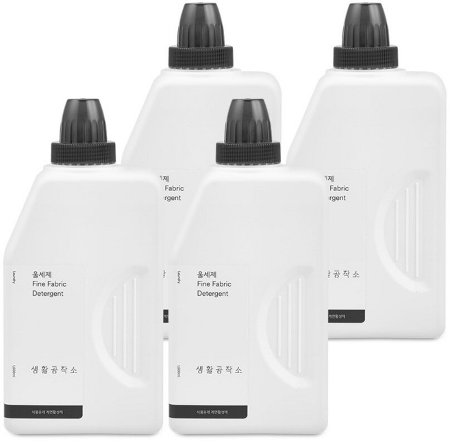 [생활공작소] 울세제 1.5L x 4개