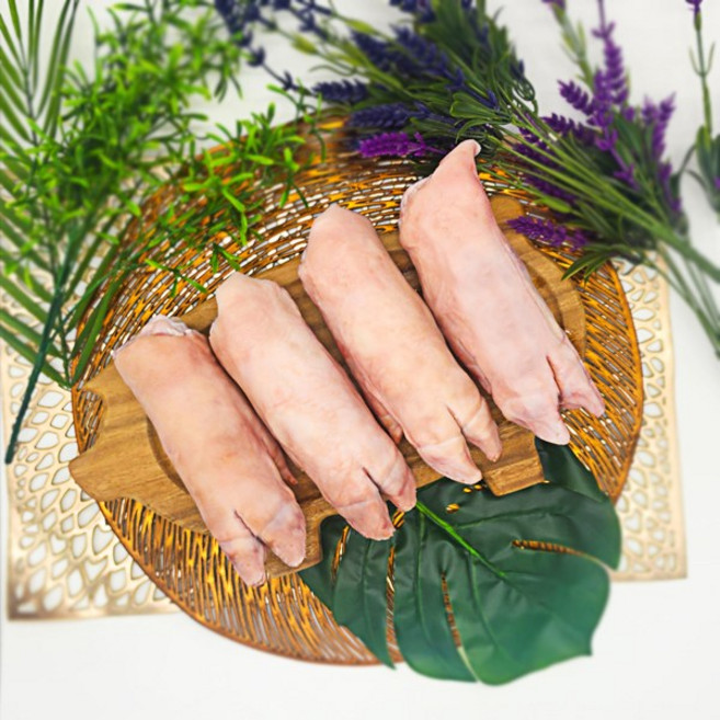 돼지족발 앞발 불족발 미니족, 4개, 410g