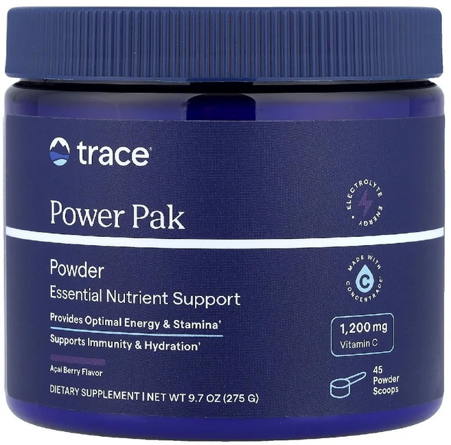 트레이스 파워팩 아사이 베리맛 파우더 비타민C 1200mg 함유 Power Pak 275g, 1개 - 쿠팡