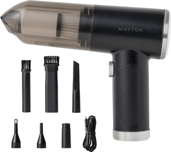 메이튼 차량용 7000PA 무선 진공 에어건 에어라이트 청소기, 블랙, MT100080