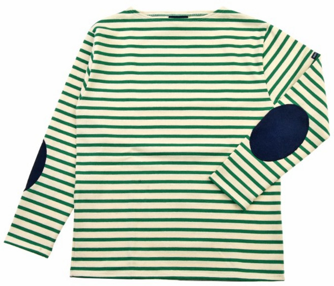 세인트제임스 길도 엘보패치 Ecru/Green