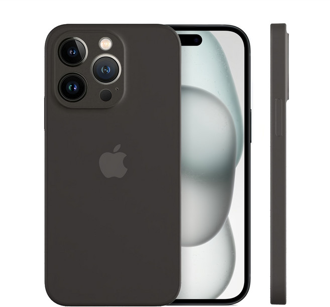 제트스킨 아이폰 무광 반투명 케이스 0.2mm 나노슬림