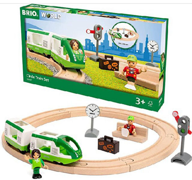 브리오 원형트랙 기차세트 33847, 1개