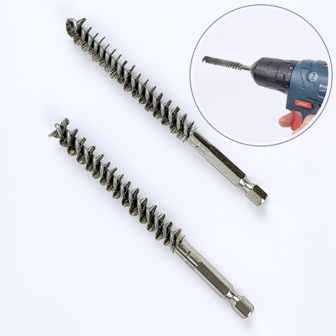 홈앤툴즈 골프 헤드 호젤 브러쉬 청소 연관솔, 2개