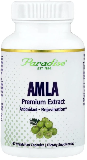 파라다이스허브 암라 추출물 베지 캡슐 60정, 1개 - 쿠팡