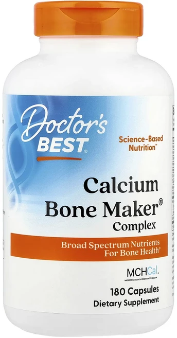 Doctor's Best Calcium Bone Marker® 복합체 캡슐 180정, DoctorsBestCalciumBoneMarker복합, 1개 - 쿠팡