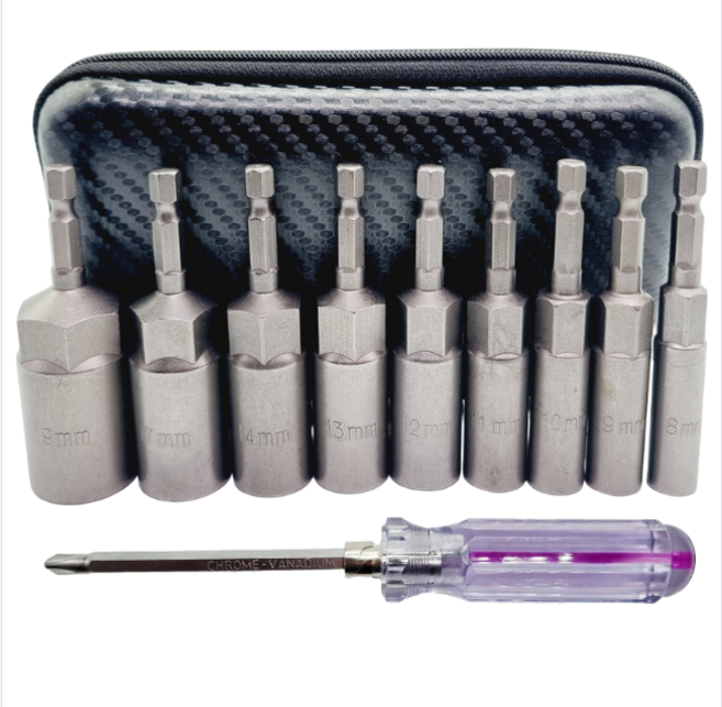 수코리아 롱비트 소켓 세트 드릴 롱복스 복스알 복스비트 세트, 9세트
