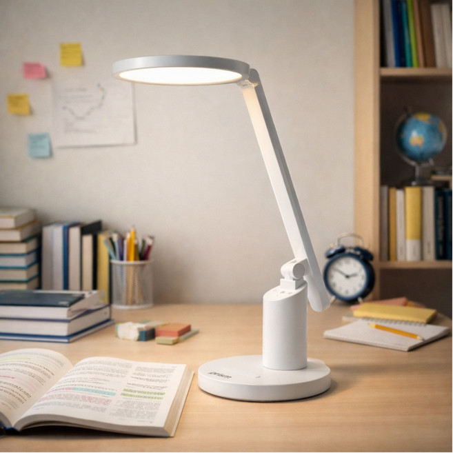 프리즘 LED 데스크 램프 스탠드 PL-7200WH