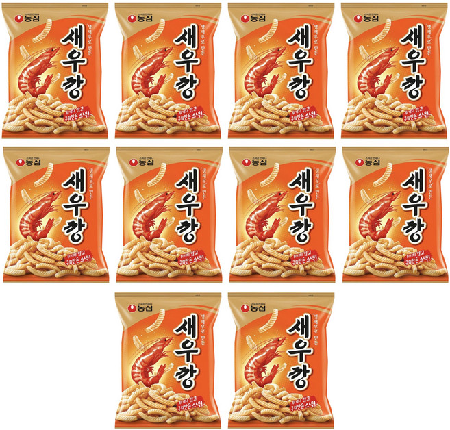 새우깡, 90g, 10개