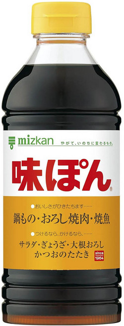 미츠캉 아지폰 폰즈소스, 500ml, 1개