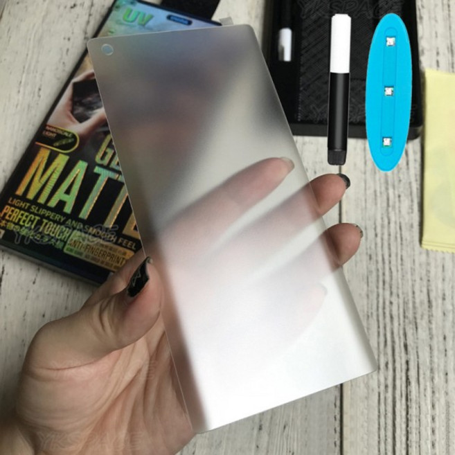 OPPO 용 2Pcs UV 액체 접착제 무광택 3D 강화 유리 X2 Pro Neo Ultra Screen Anti Fingerprint 찾기, 01 Case Friendly, 07 Oppo 찾기 X8 Pro