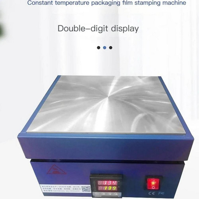 플라스틱 열 수축 포장 기계 화장품 상자 선물 포커 실러 포장기, 1개