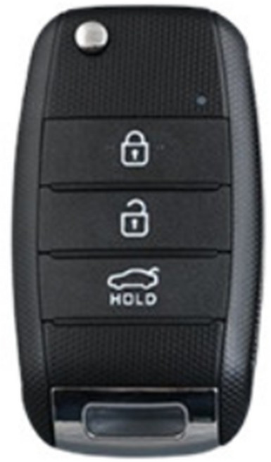 차 키케이스 현대 기아 폴딩키 DIY 셀프 교체, A형 우측 키날, DIY-08 폴딩키 3버튼