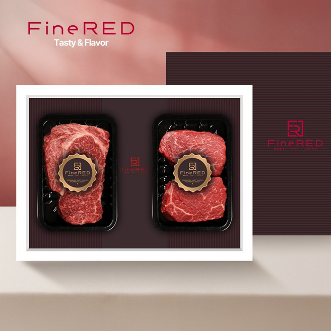 파인레드 투뿔숙성한우 구이특선 GIFT3호(200g/2팩), 1세트
