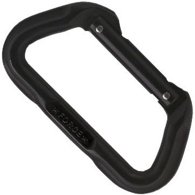 SMC 안전 및 구조 비잠금식 카라비너 포스 시리즈 D 블랙, 1개
