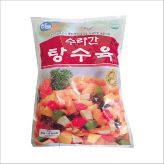 하늘푸드 수라간 탕수육, 5개, 1kg