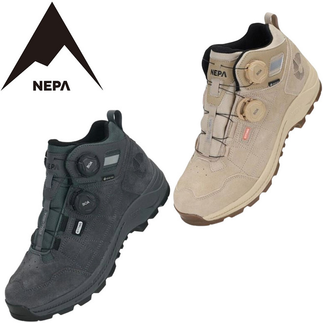 [백화점발송] 네파 남녀공용 트래킹화 고어텍스 사계절 운동화 등산 신발