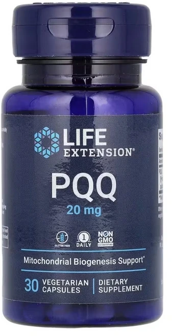 라이프익스텐션 PQQ 20mg 베지테리안 캡슐, 30정, 1개 - 쿠팡