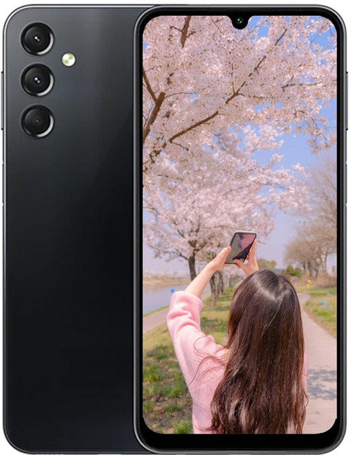 삼성전자 갤럭시 A24 (상세 페이지 확인 필수) 미개봉 새상품, 128GB, 블랙 Black