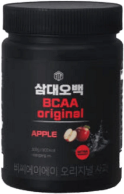 BEST) 삼대오백 BCAA 아미노산 에너지드링크 오리지널 애플 사과맛, 300g, 2개 - 쿠팡
