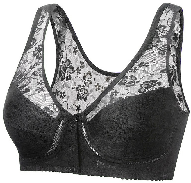 한미 기능성 파워넷 앞단추 인견브라 여성브라