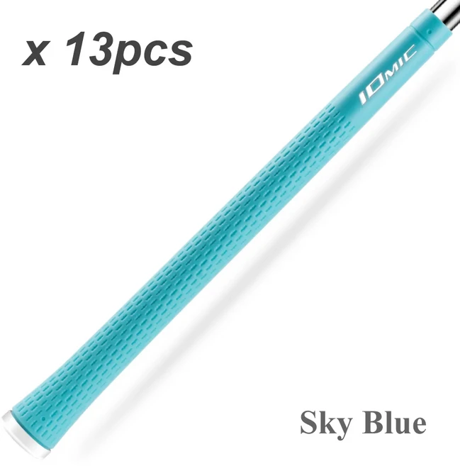 아이오믹 스윙 그립 - 스티키 2.3 스탠다드 골프 클럽 60R TPE 소재 페어웨이 우드, 02 IOMIC A WH SBU 13PCS