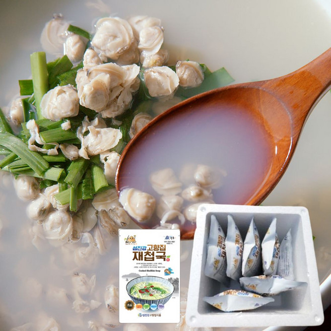 섬진강 고향집 재첩국 700g 6팩, 6개