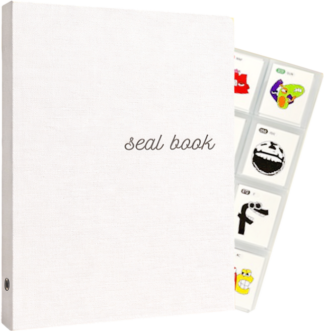 포켓몬 띠부띠부씰 앨범 북 바인더 포켓몬빵스티커 씰북 세트 OPP 속지추가, 프리미엄 에디션 II, 화이트