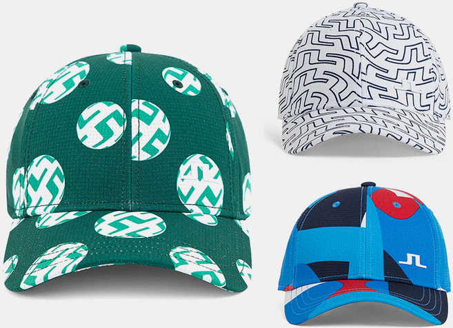 제이린드버그 콜린 프린트 캡 (GMAC07855), White Outline