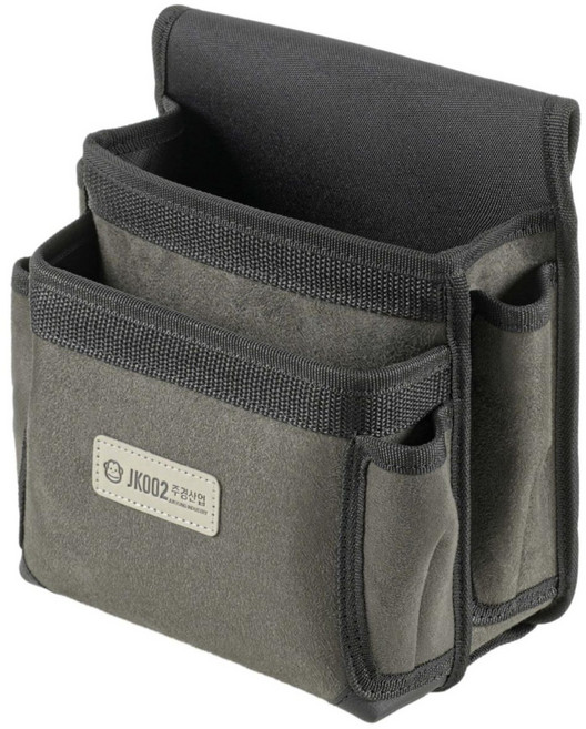 주경산업 2단 스웨이드 못주머니 JK-002, 1개
