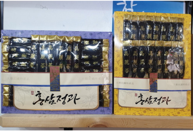 풍기 인삼 고려홍삼정과 3종, 700g, 700g, 1세트