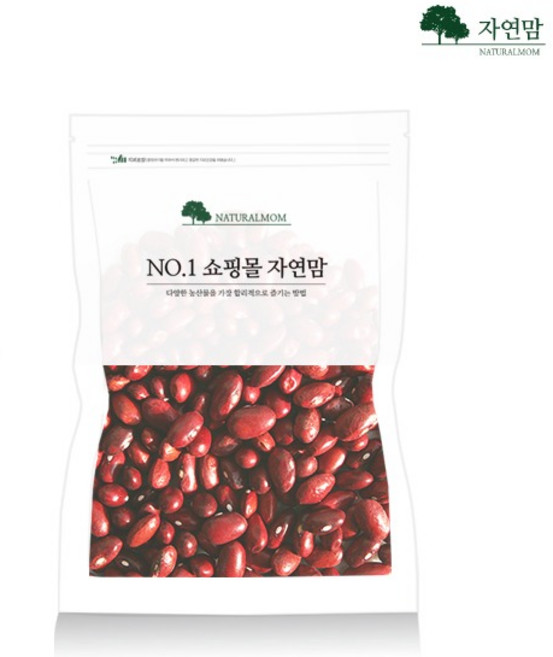 [자연맘 공식] 국산 적강낭콩 홍대 1kg, 1개