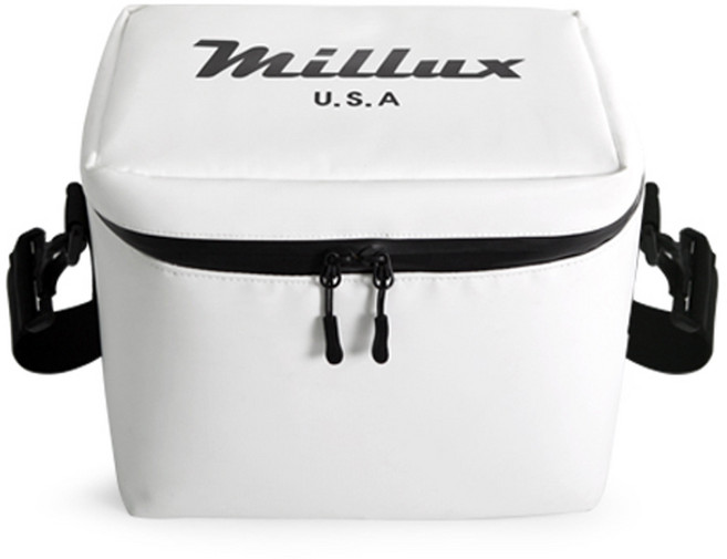 밀룩스USA 아쿠아 쿨러백 M, 아쿠아 화이트, 18L