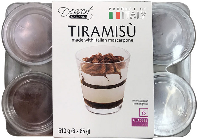 엠미 이탈라인 티라미수컵 85gx6 코스트코 냉장, 510g, 1개