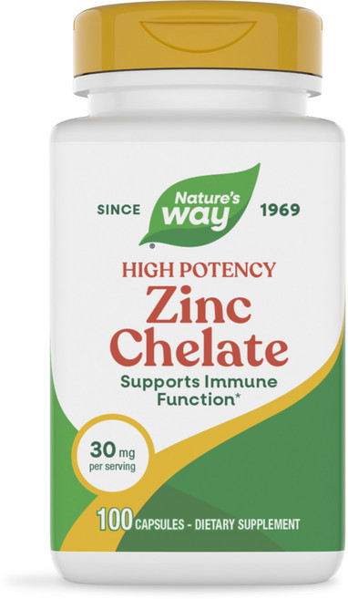 네이쳐스웨이 아연 킬레이트 30mg 캡슐, 100정, 1개