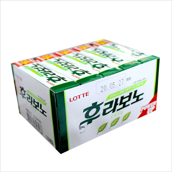 롯데 후라보노 오리지날 26gX15개 식품 > 스낵/간식 초콜릿/사탕/젤리/껌 일반껌, 26g, 15개
