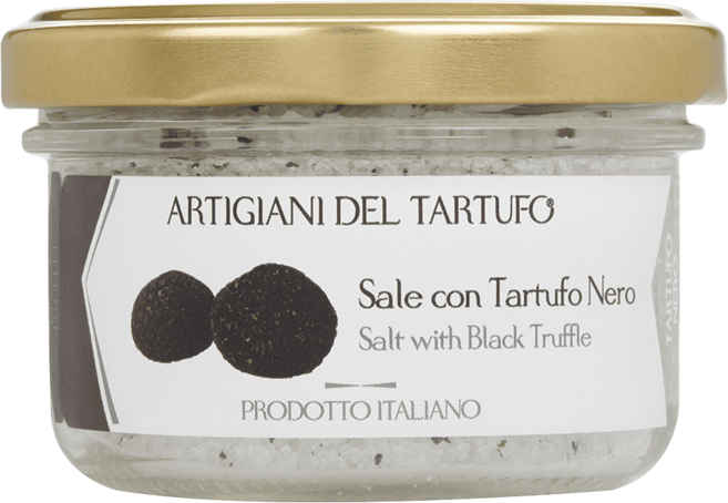 Artigiani del Tartufo 義大利職人黑松露鹽 - 松露鹽 海鹽 牛排鹽, 100g, 1個
