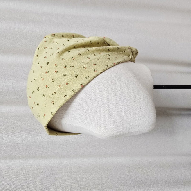 여성항암모자 순면비니 면 부드러운 수면 실내 가을 겨울 중년 암환자 병원용 탈모